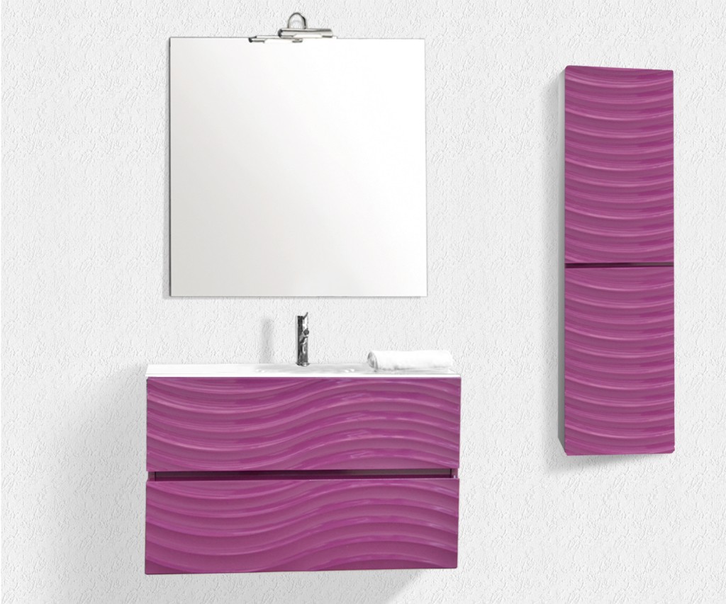 Muebles de baño de colores